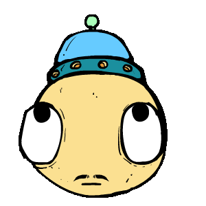 Bored Face GIF